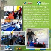 Aguas de Mérida efectuó “Taller Básico de Materiales Peligrosos”