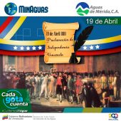 #19Abr /Proclamación de la Independencia de Venezuela