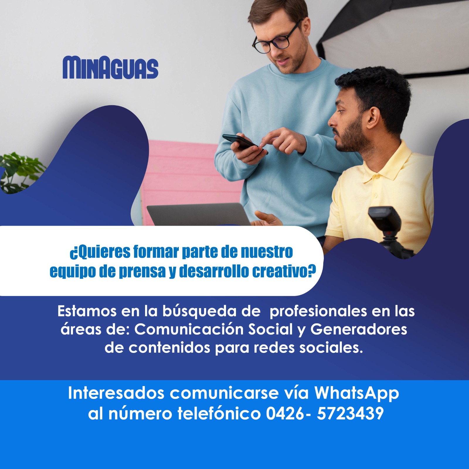 Forma parte de nuestro equipo de prensa.